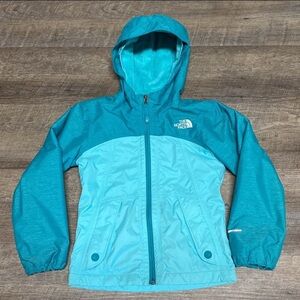 Girl’s The North Face Teal Hooded Jacket
